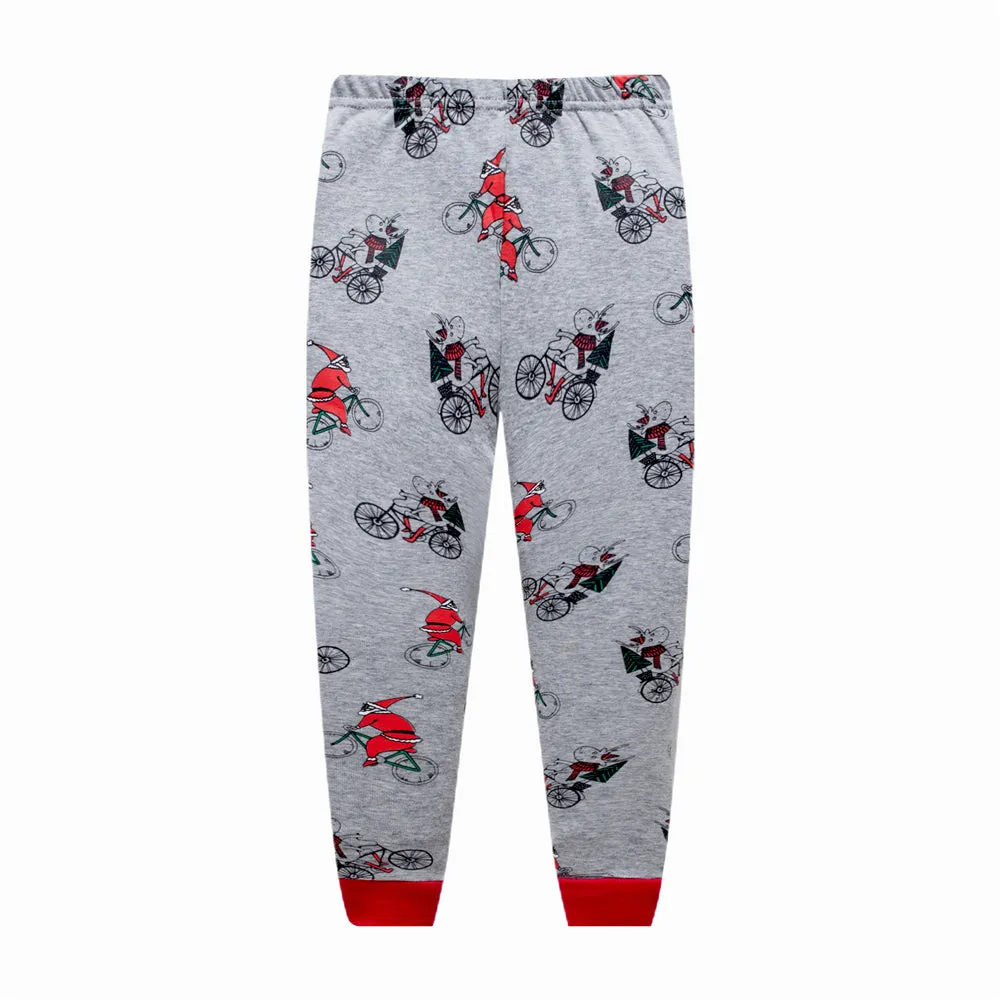 100% Cotton Kids Pajama Christmas Set