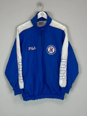 1997/99 CRUZ AZUL 1/4 ZIP JACKET (L) FILA