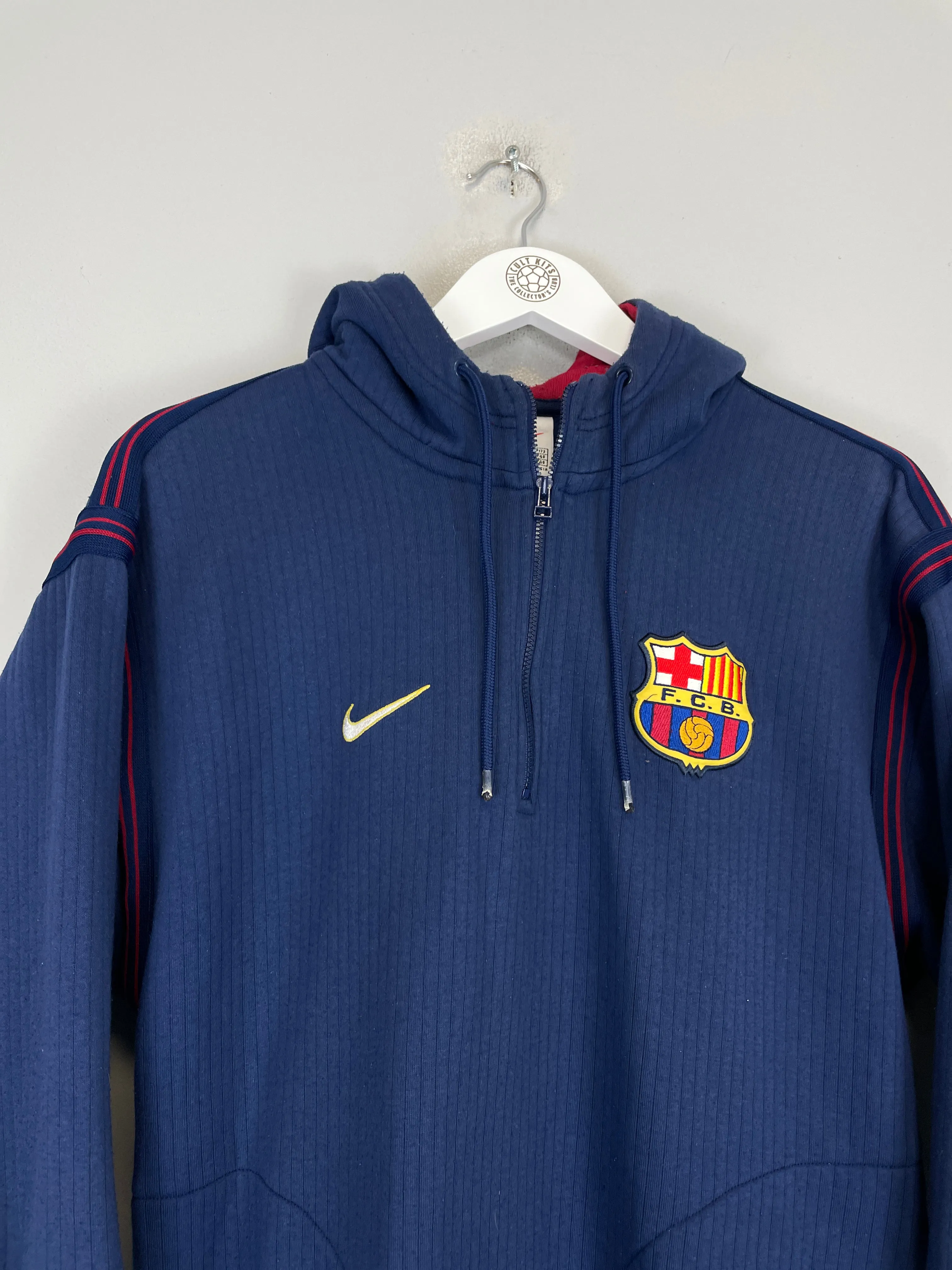 1998/99 BARCELONA 1/4 ZIP (S) NIKE
