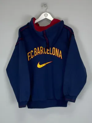 1998/99 BARCELONA 1/4 ZIP (S) NIKE
