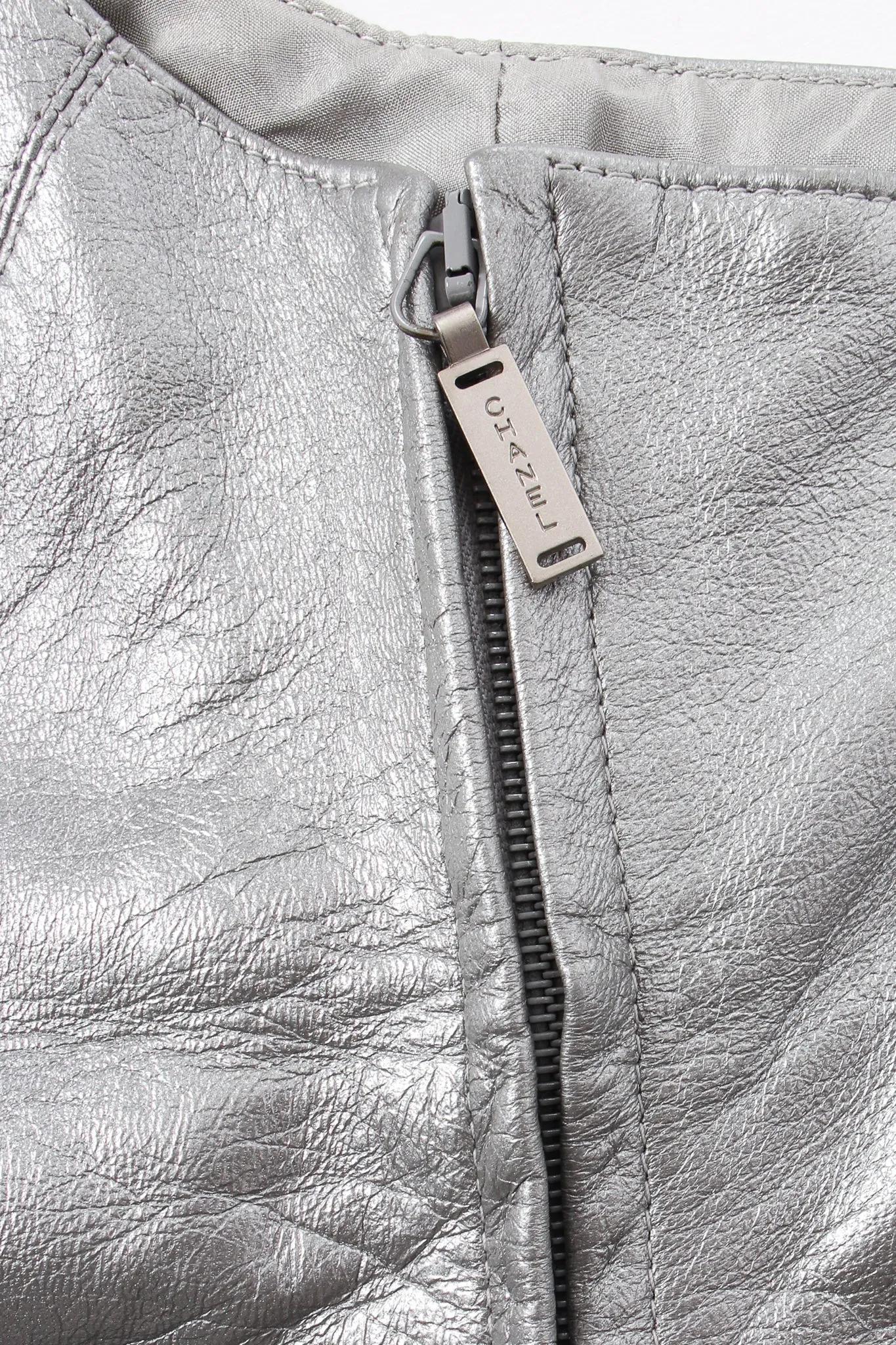 1999 S/S Metallic Leather Tank