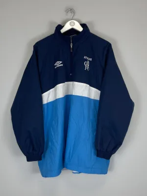 1999/01 CHELSEA 1/4 ZIP JACKET (M) UMBRO