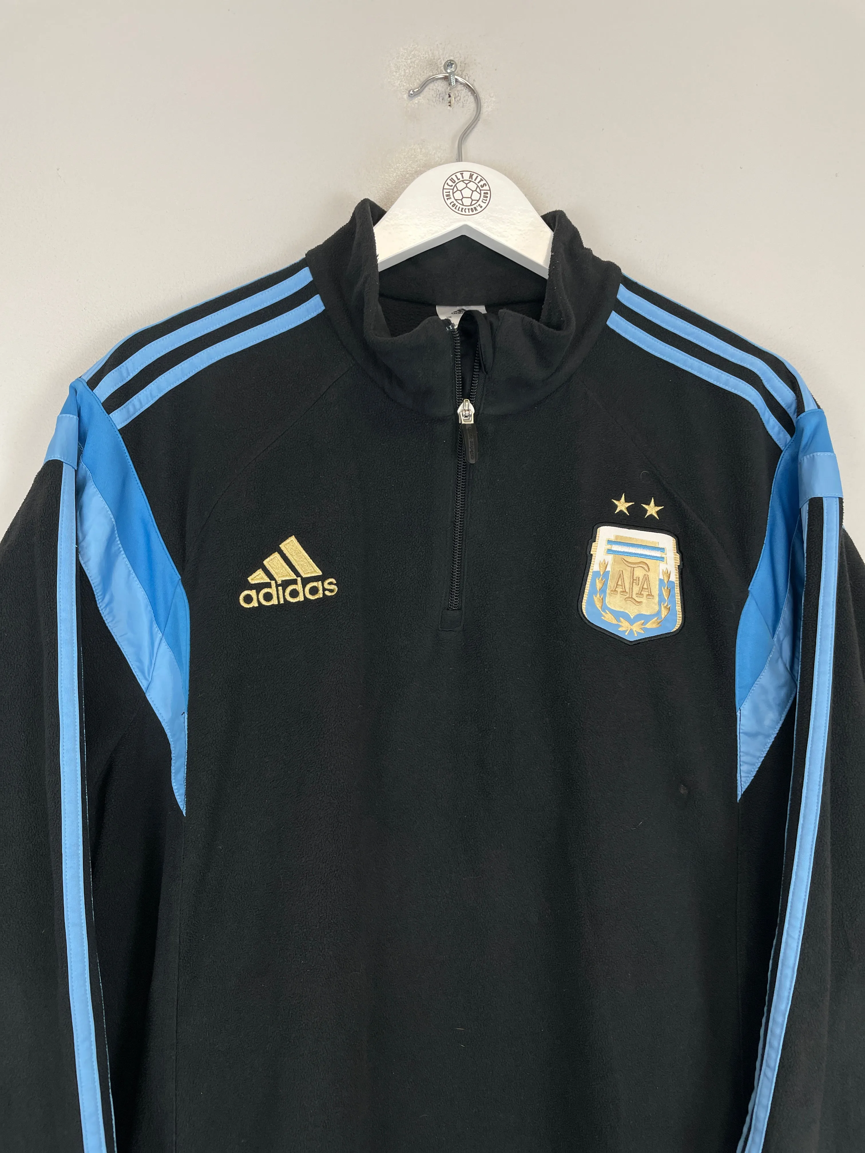 2013/14 ARGENTINA 1/4 ZIP FLEECE (XL) ADIDAS