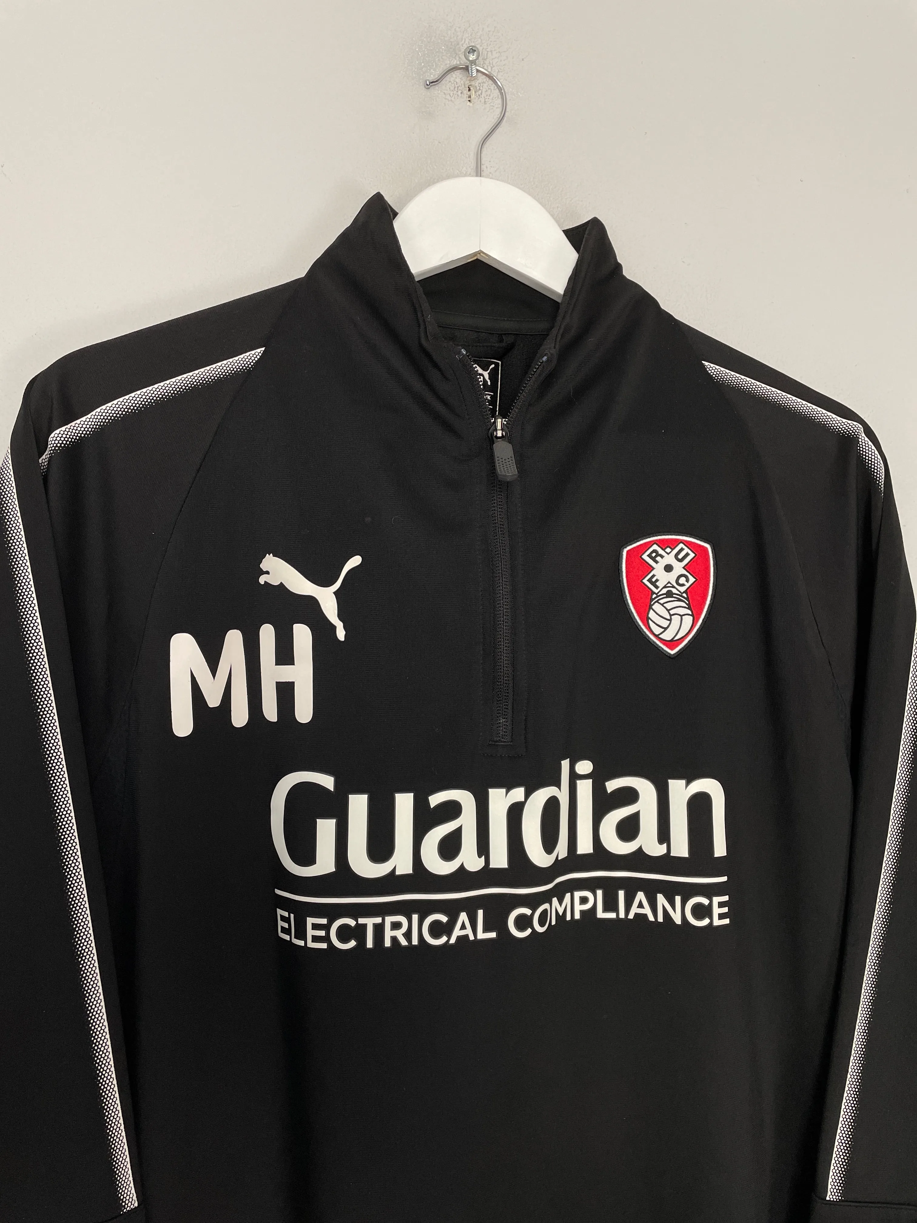 2020/21 ROTHERHAM 'MH' STAFF ISSUE 1/4 ZIP (L) PUMA