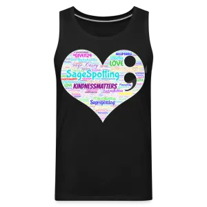 2023 Rainbow Party HEART Tank Unisex/Mens *SWEARY*