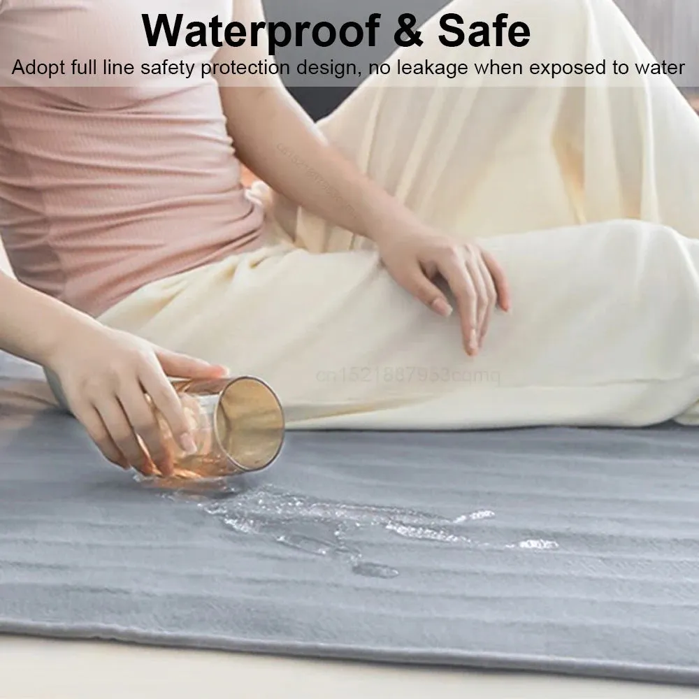220V Electric Heating Blanket – Thicker Automatic Thermostat Body Warmer Thermal Mattress