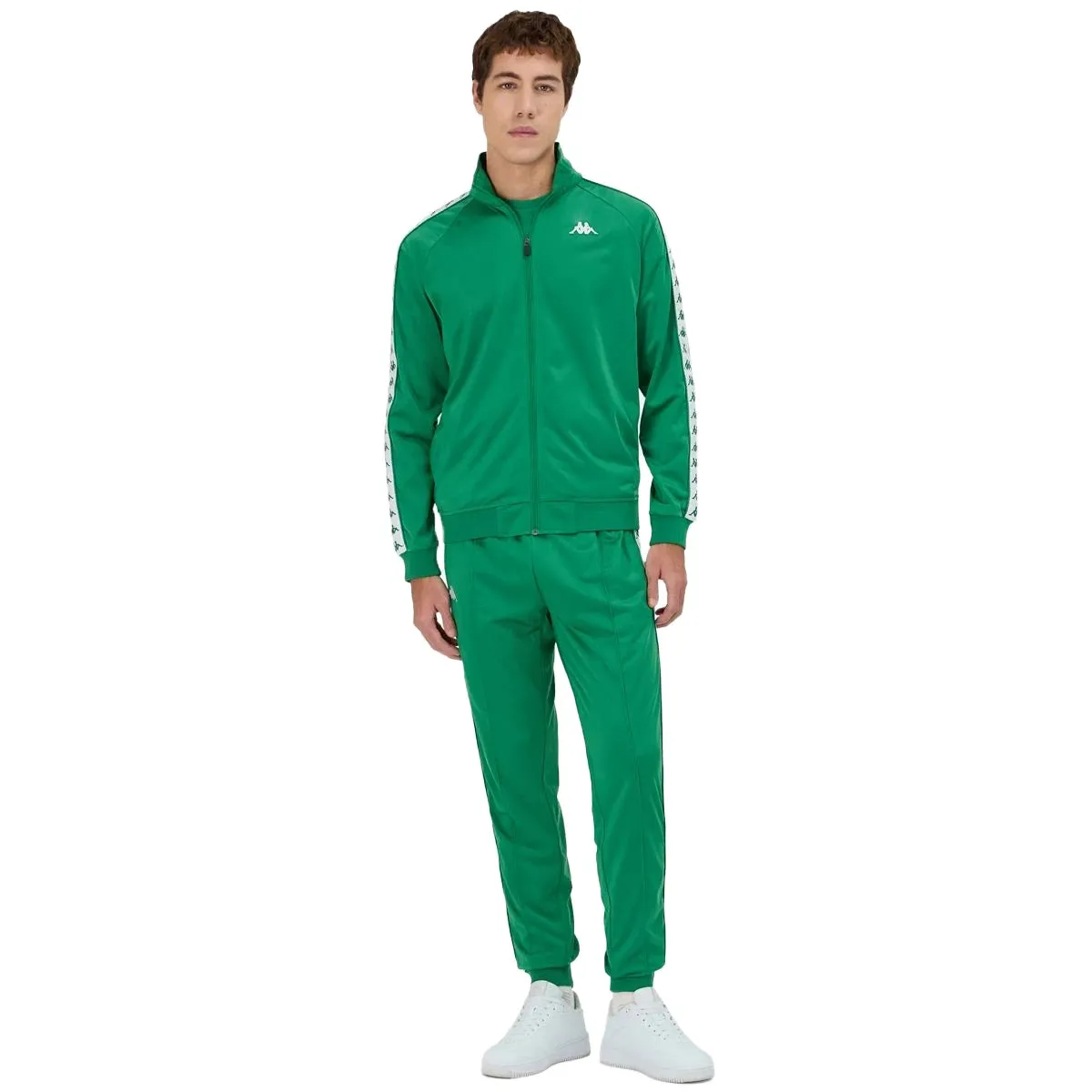 222 Banda Anniston Slim Jacket - Green Tee White