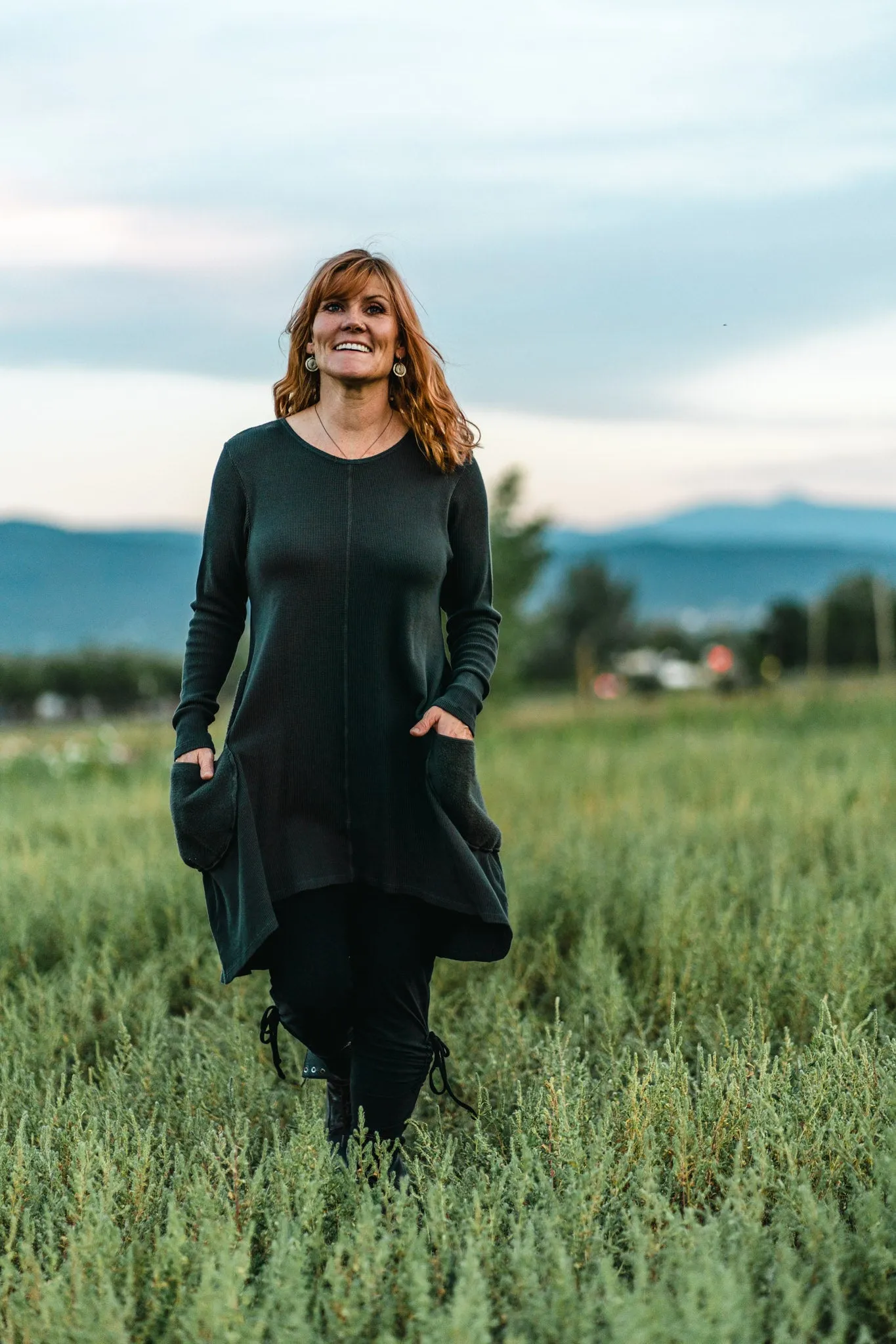 2231 Organic Thermal Spirit Tunic Boreal
