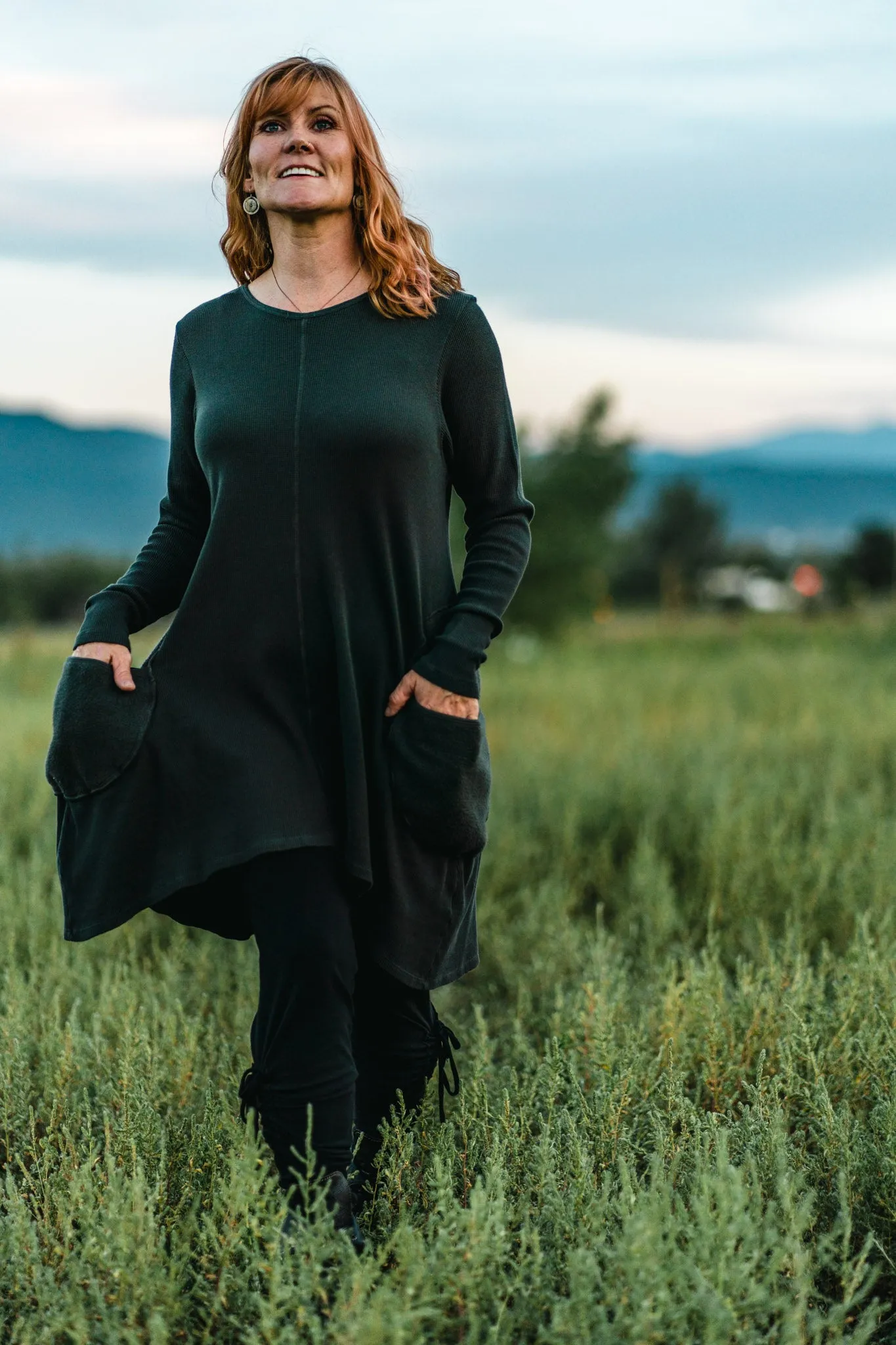 2231 Organic Thermal Spirit Tunic Boreal