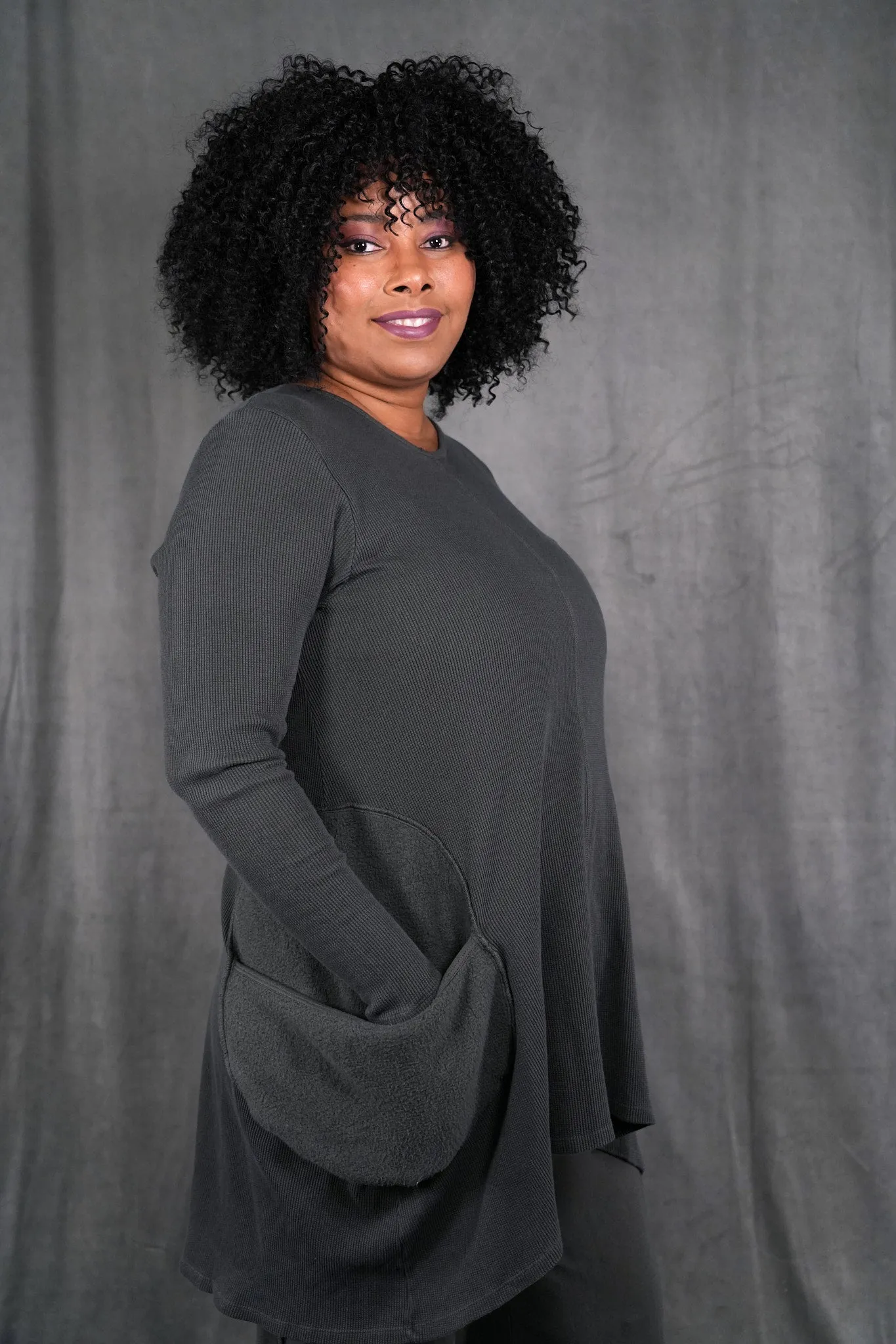 2231 Organic Thermal Spirit Tunic Boreal
