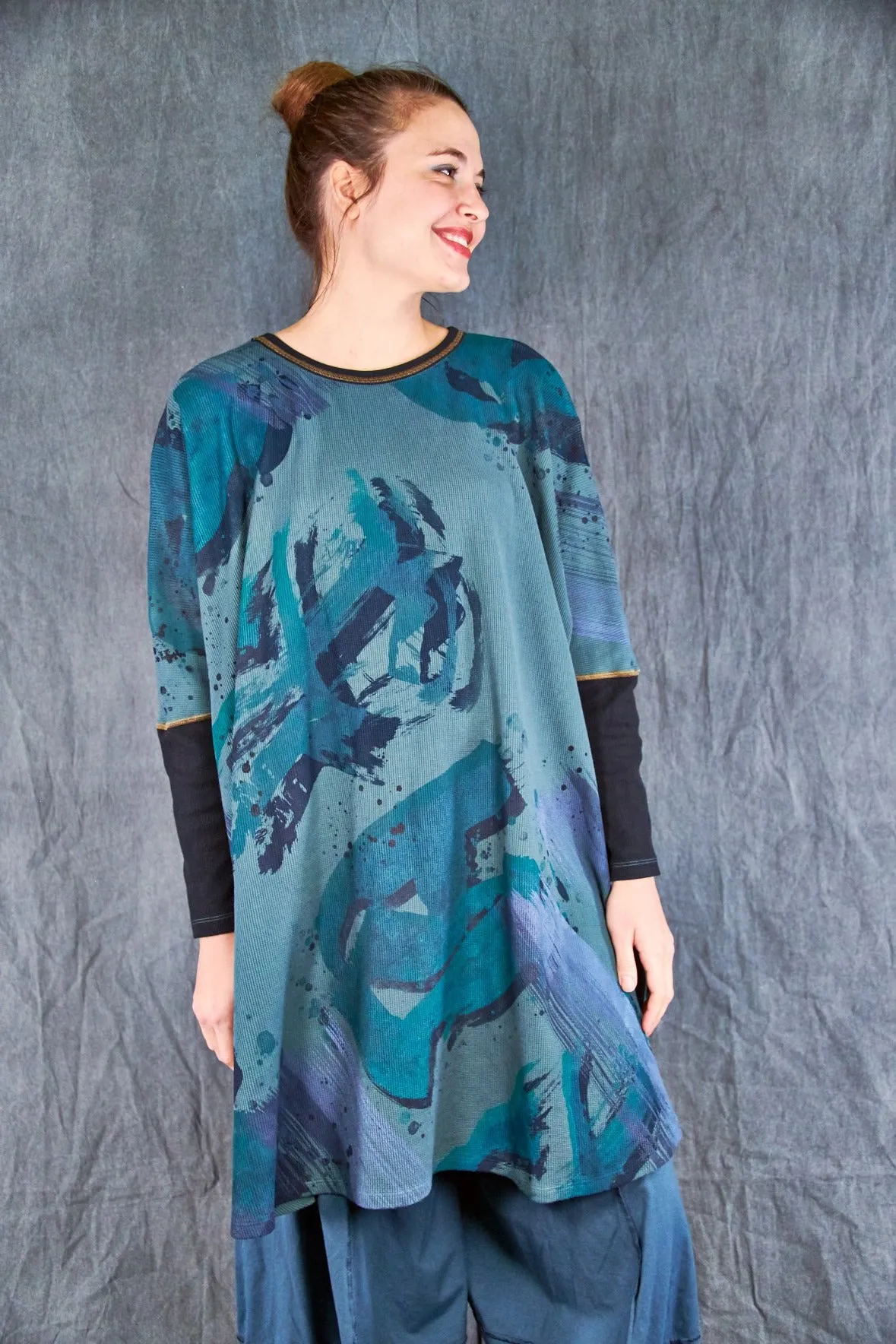 2251 Natural City Tunic Spruce Confidence-P