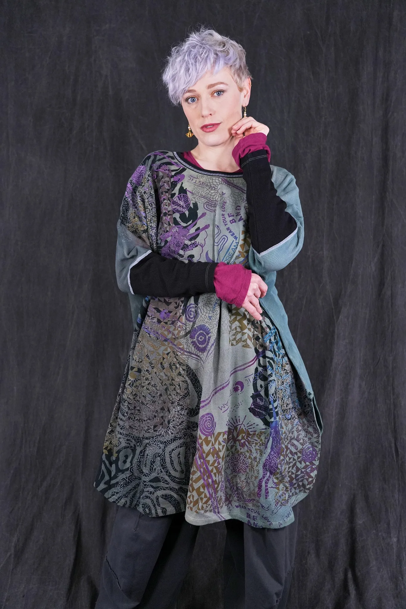 2251HD Natural City Tunic Mosaic
