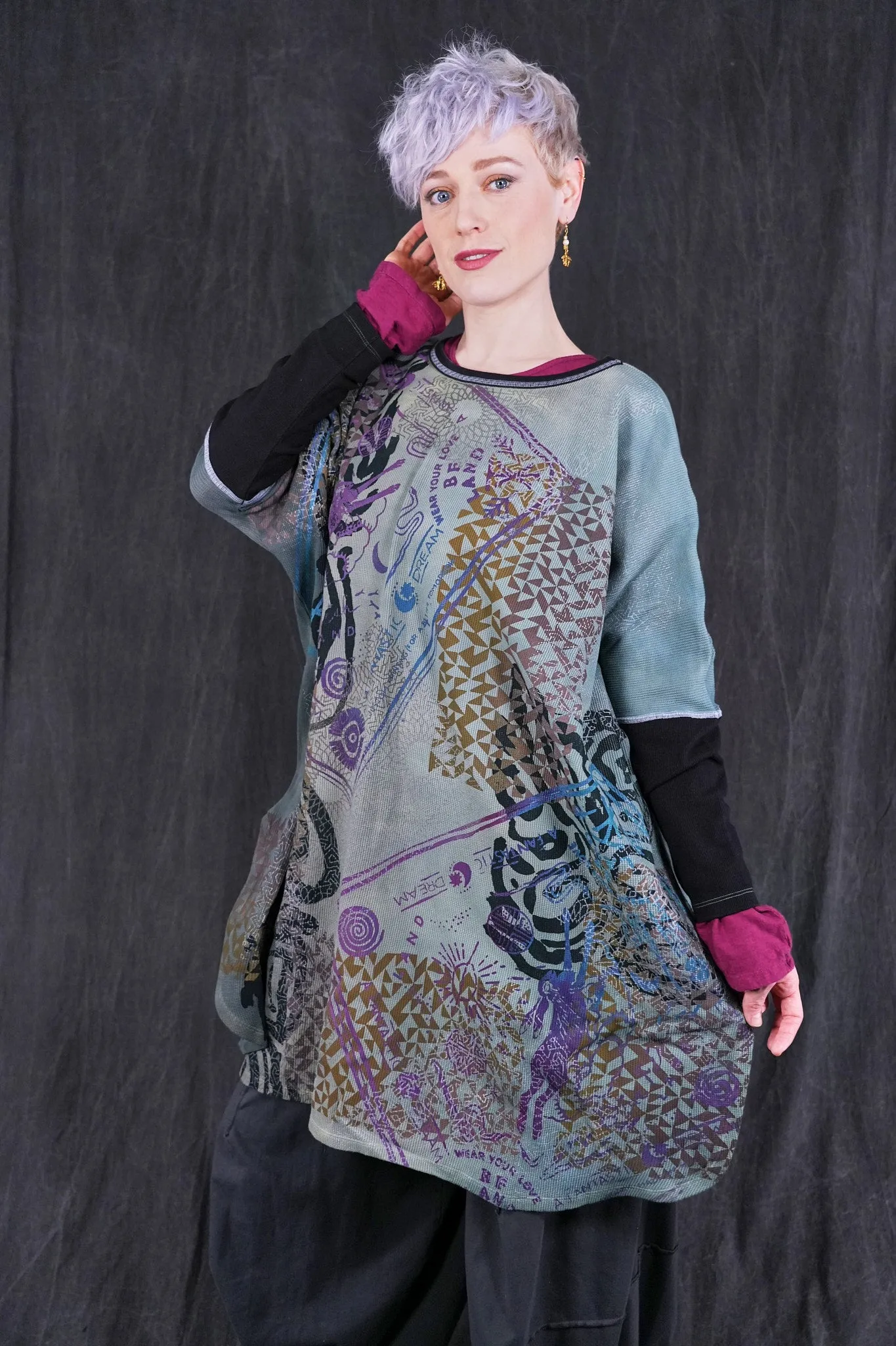 2251HD Natural City Tunic Mosaic