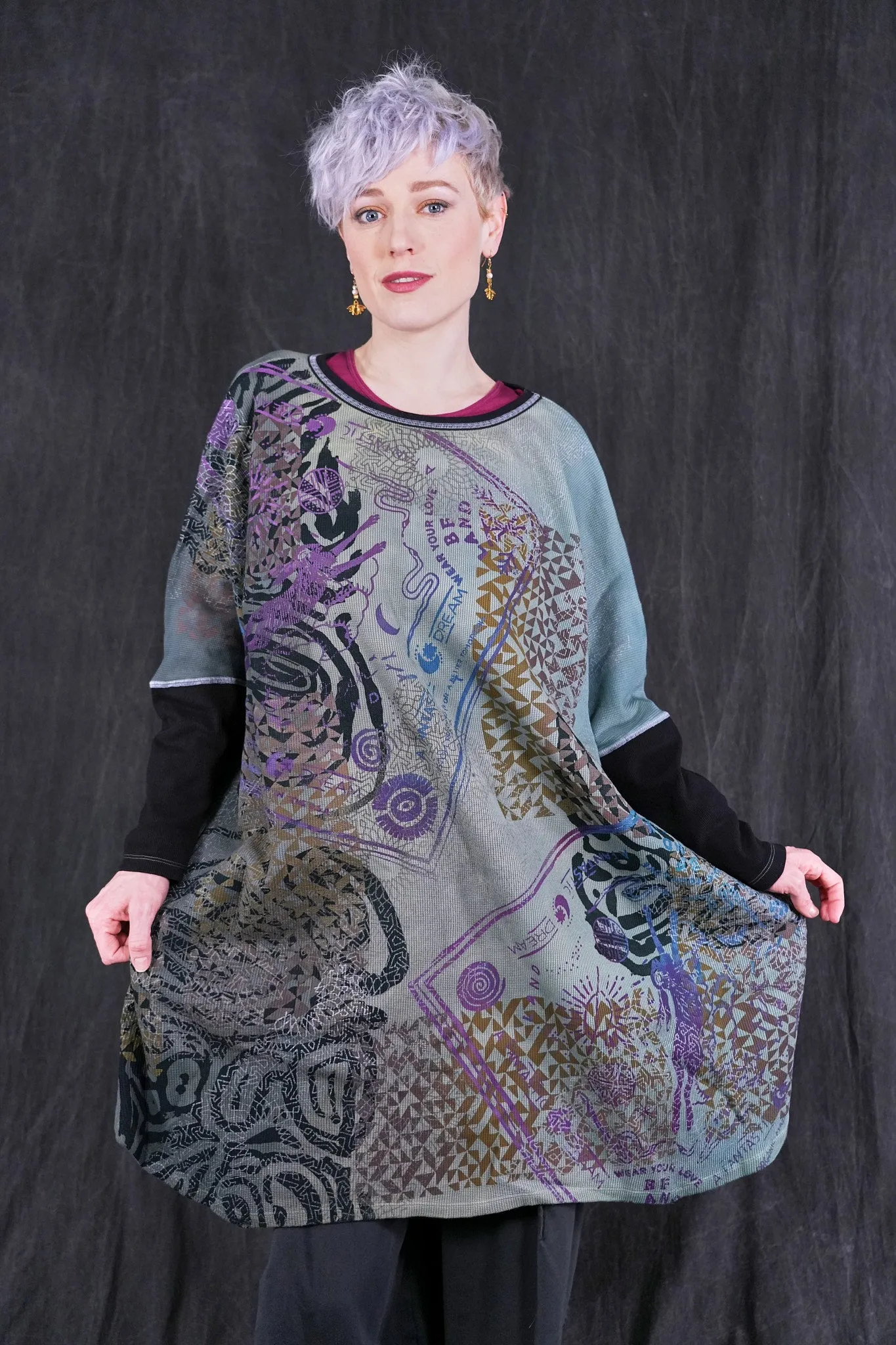 2251HD Natural City Tunic Mosaic