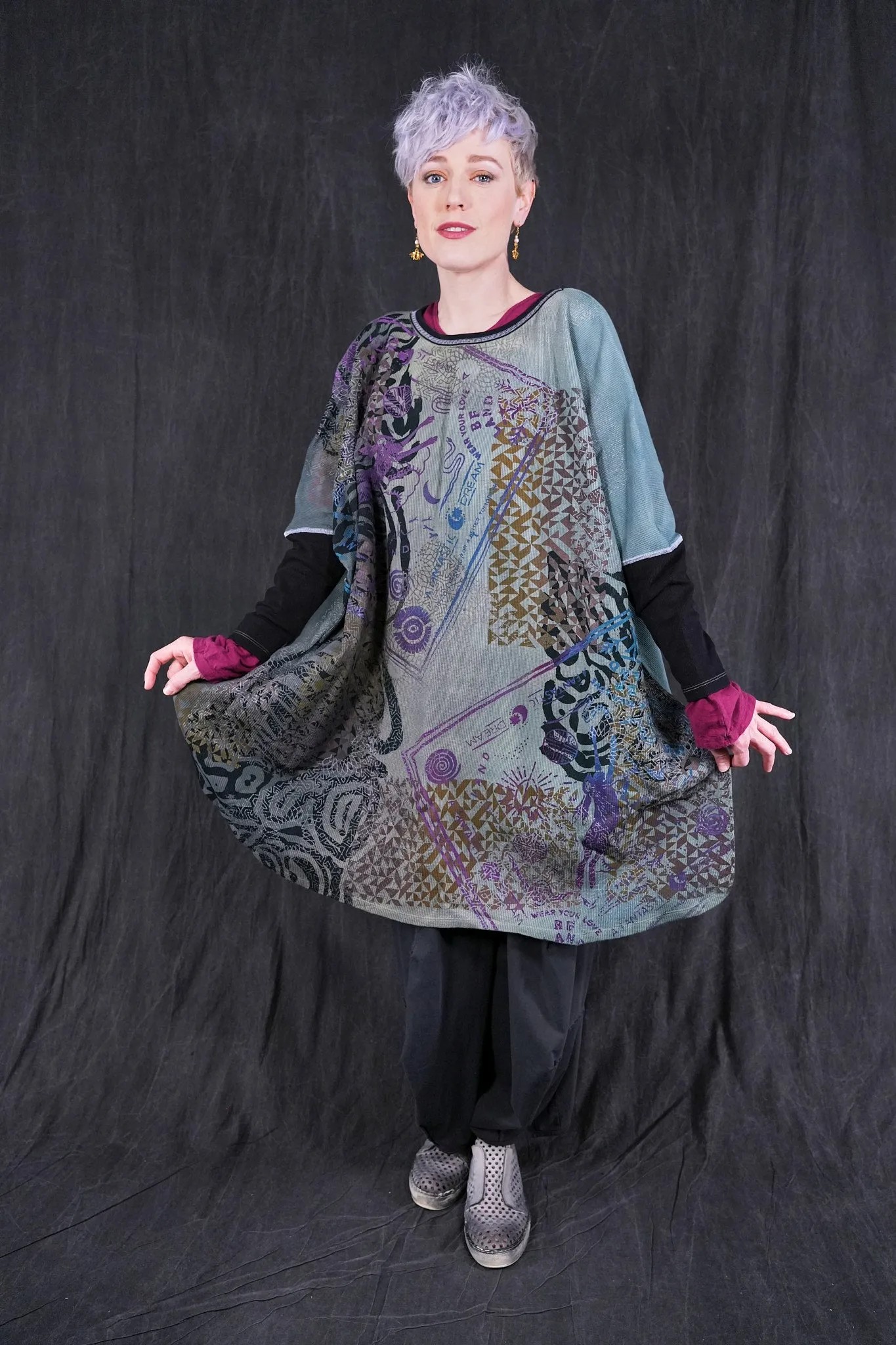 2251HD Natural City Tunic Mosaic