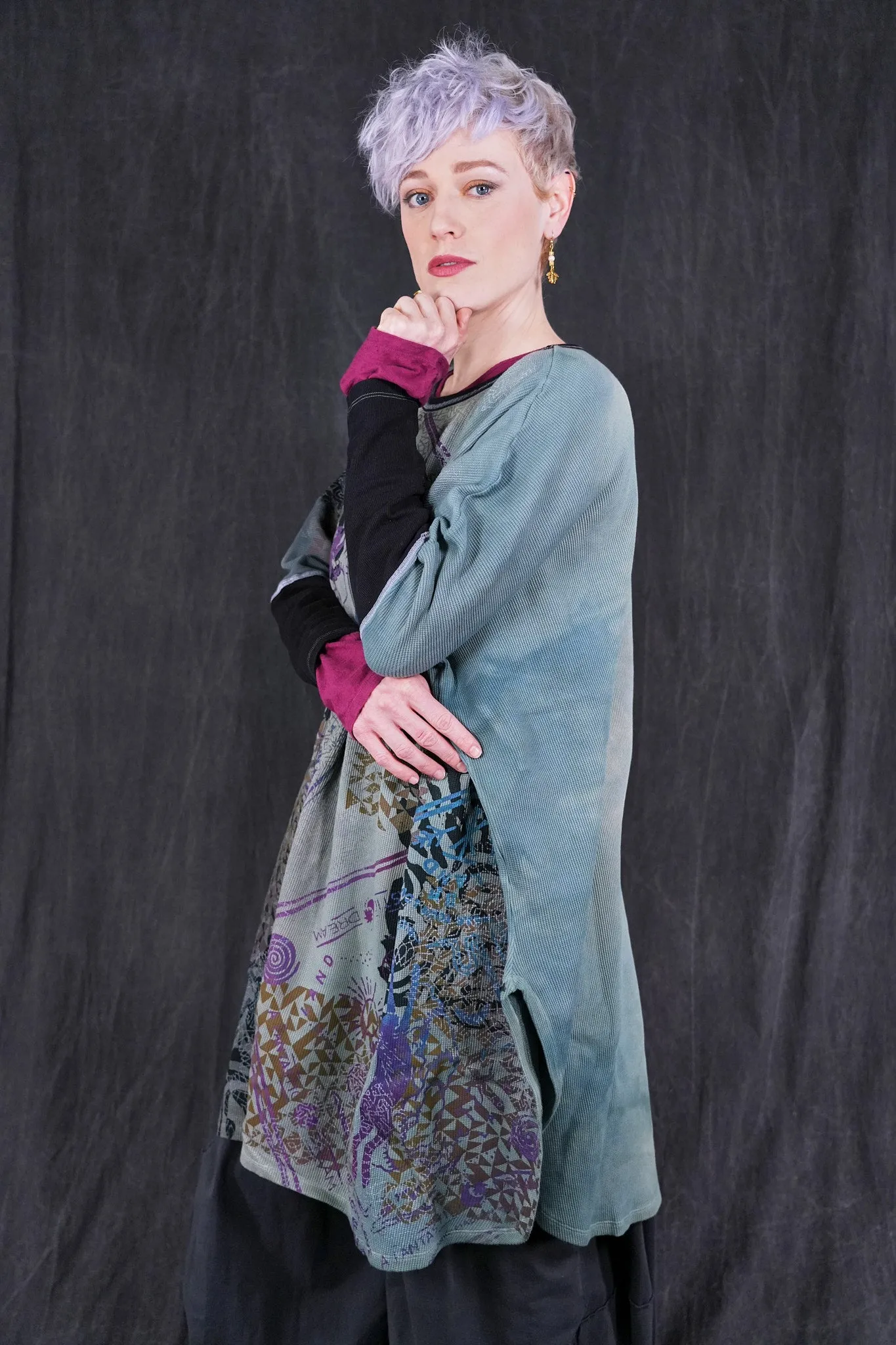 2251HD Natural City Tunic Mosaic