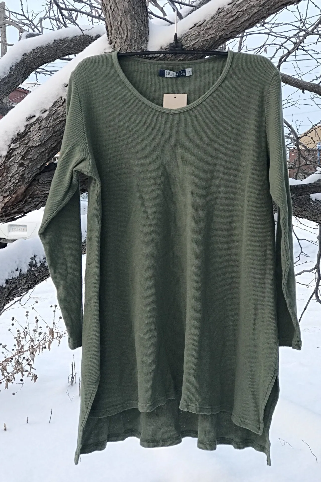 2293 Thermal Voyages Tunic-Herbacious