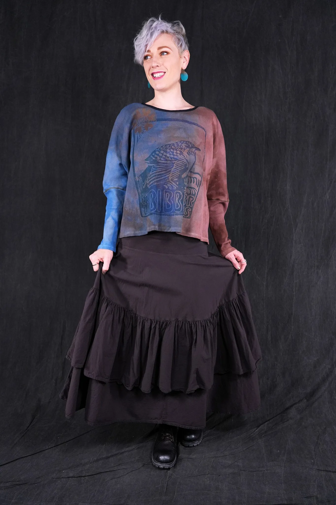 2323HD Crop Thermal Layer Top Bibbi