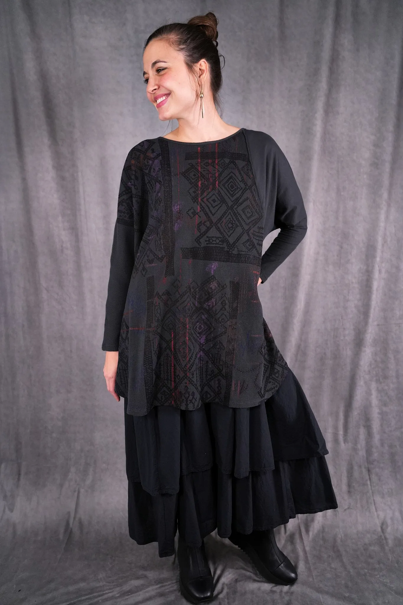 2356 Monte Verde Tunic Smoke-P