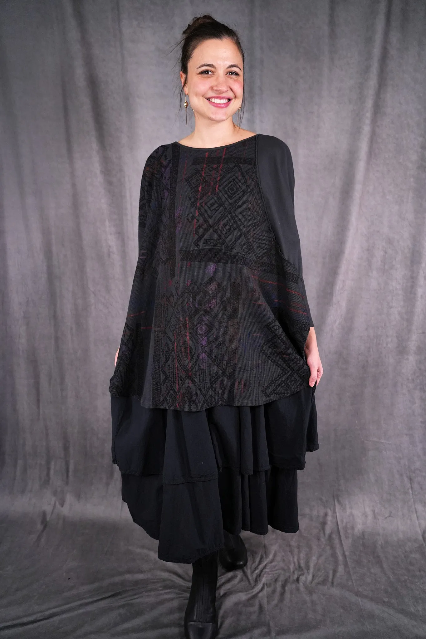 2356 Monte Verde Tunic Smoke-P