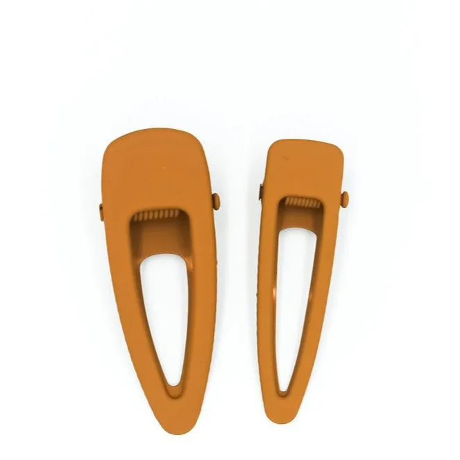 2Pc Matte Grip Clips - Spice