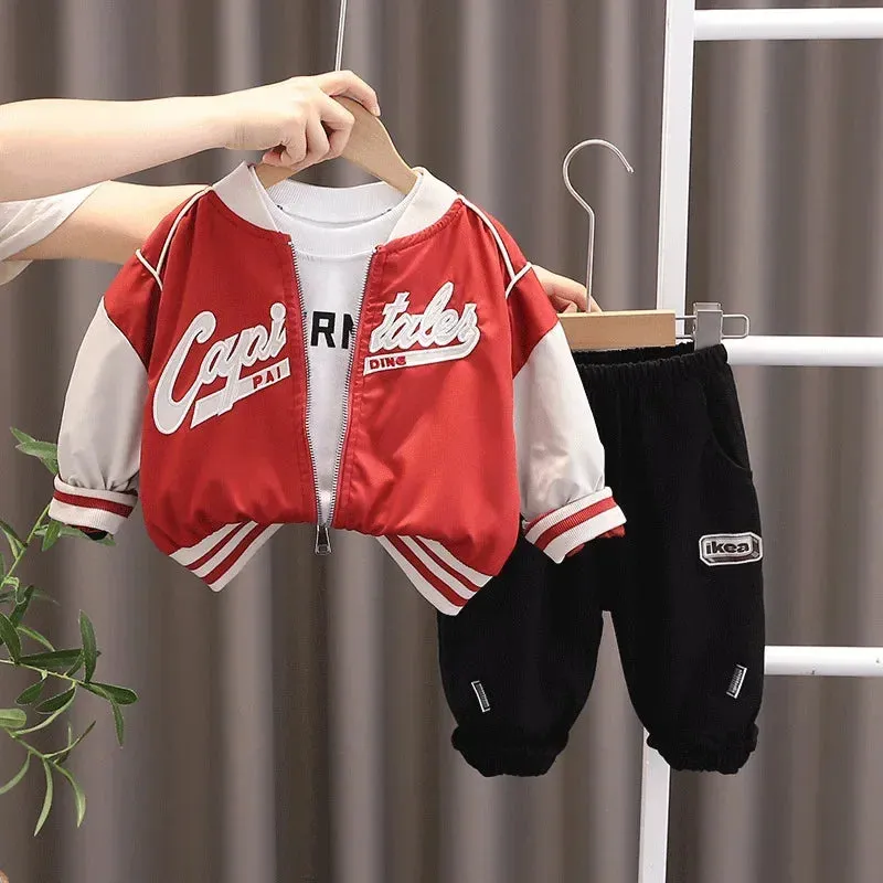 3Pc Kids Tracksuits