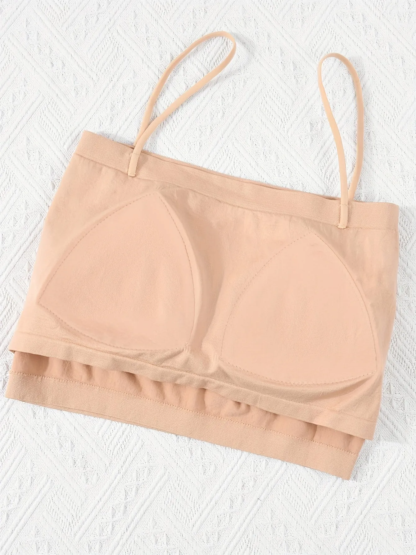 3pcs Simple Solid Cami Tops, Casual Spaghetti Strap Top, Women's Lingerie & Underwear