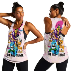 4 Elements Of Hip Hop Women Racerback Tank DT02