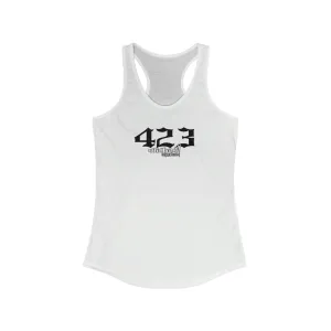 423  Black /Racerback Tank Top