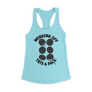 6 Pack Oreo Racerback Tank Top