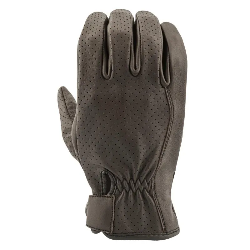67 Deer Skin Leather Perforated Gloves