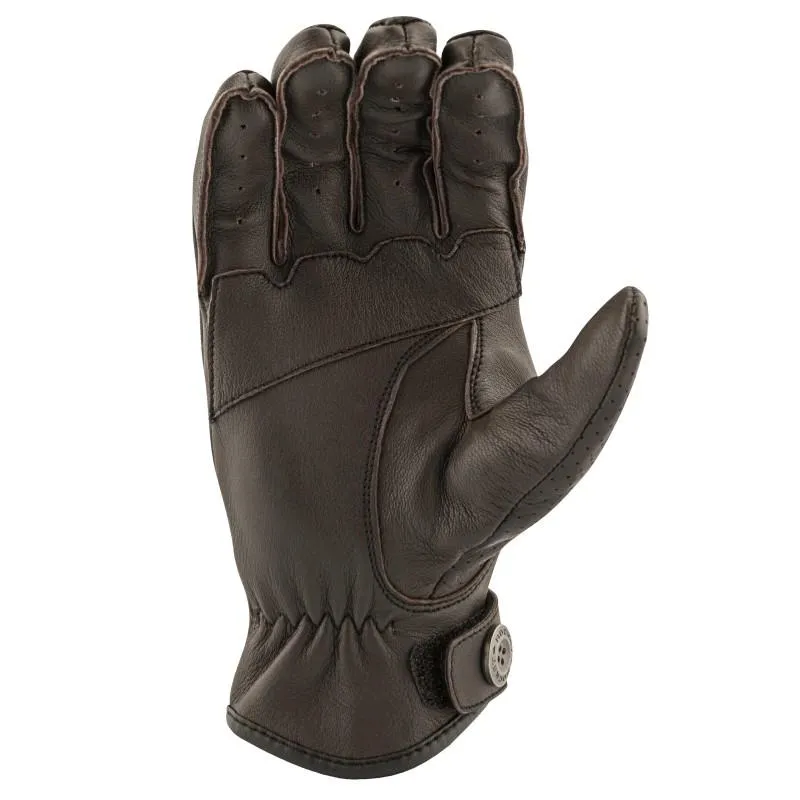 67 Deer Skin Leather Perforated Gloves