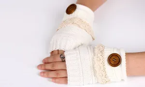 7 Colors : Trendy Warm Fingerless Mittens