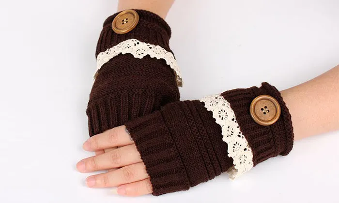 7 Colors : Trendy Warm Fingerless Mittens