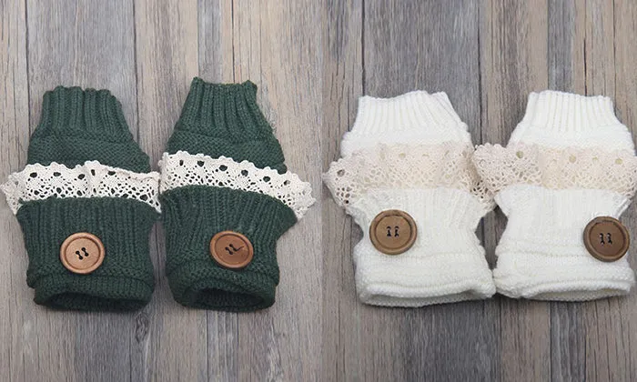 7 Colors : Trendy Warm Fingerless Mittens