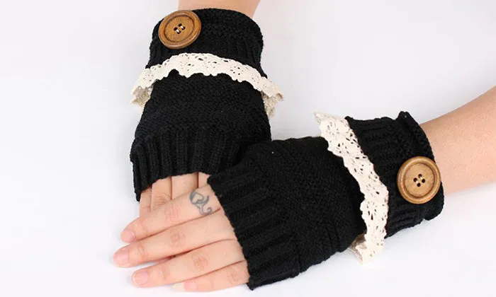 7 Colors : Trendy Warm Fingerless Mittens