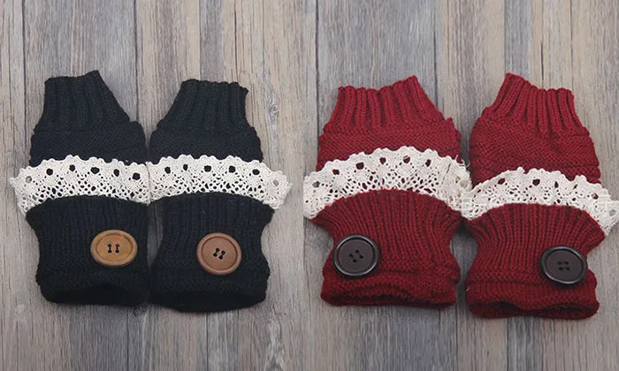 7 Colors : Trendy Warm Fingerless Mittens