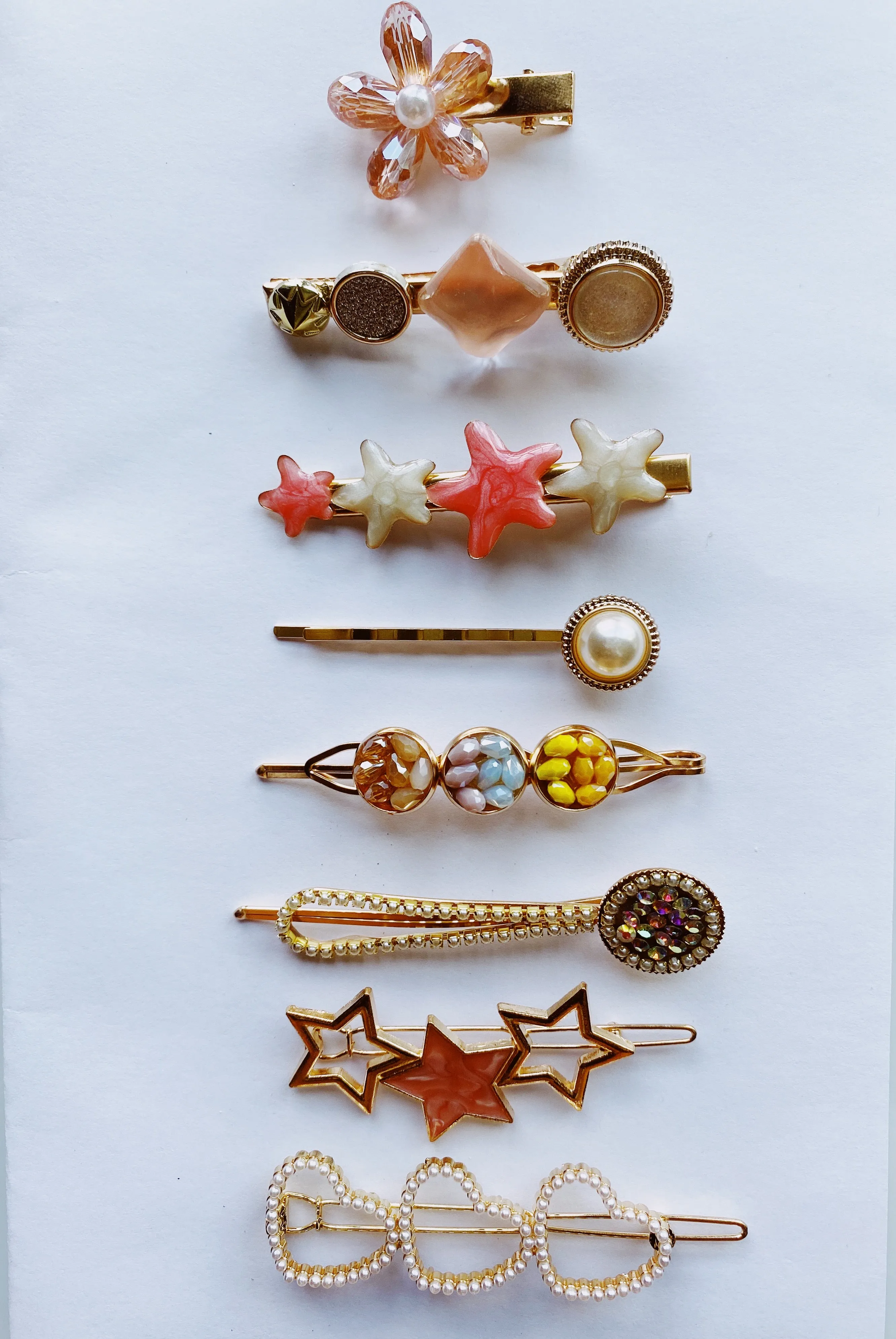 8 pc Girls Hair Accessories Set