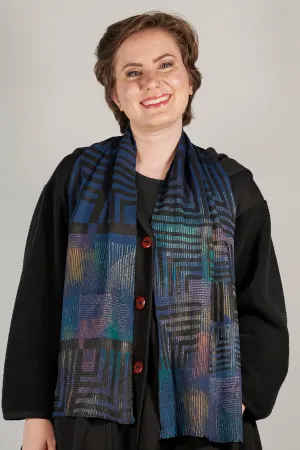 8001 Thermal Scarf Studio Blue-P