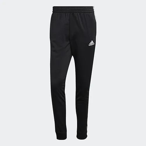 adidas Men's Sportswear Basic 3-stripes Tricot Track Suit, Black, Medium