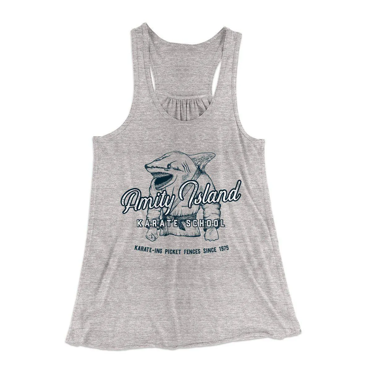 Amity Island Karate School Women's Flowey Tank Top