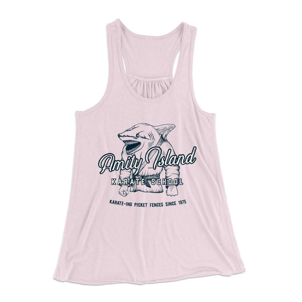 Amity Island Karate School Women's Flowey Tank Top