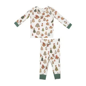 Angel Dear Pajama Set - Gingerbread Sleigh Ride