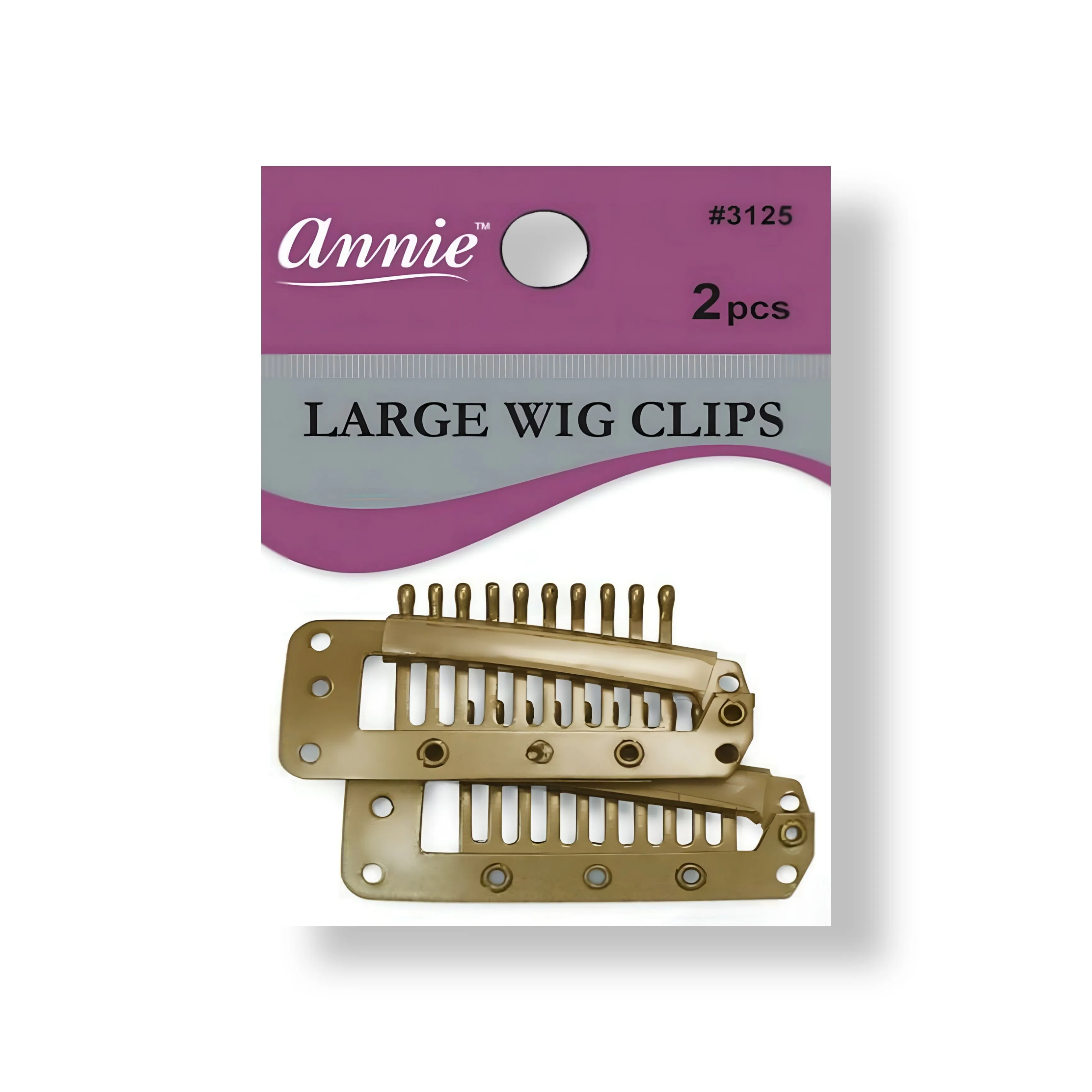 Annie 2pc Blonde Wig Clips