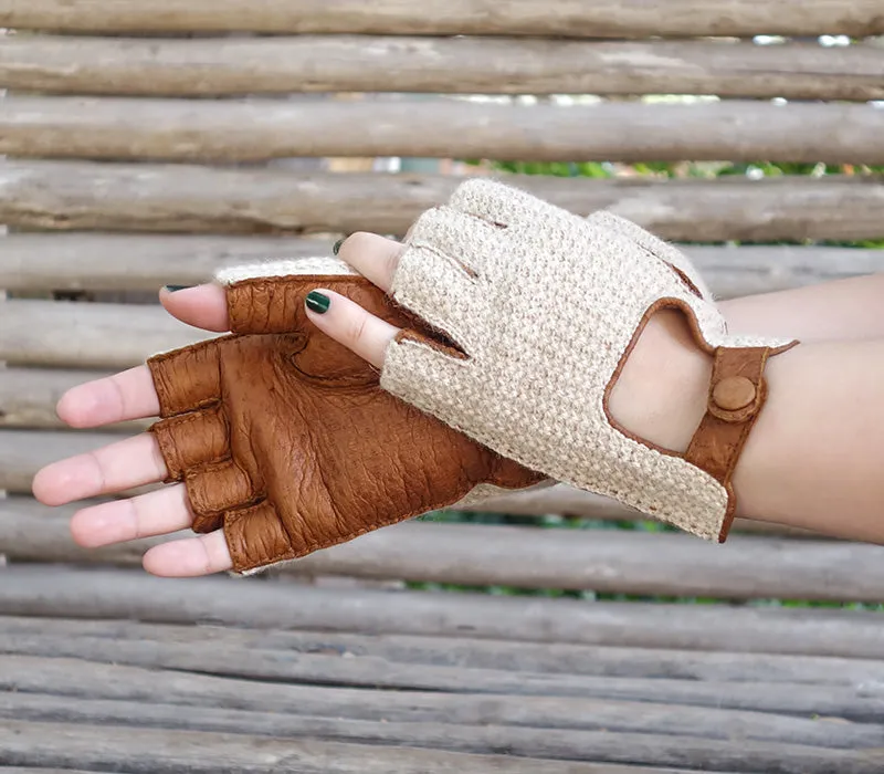 Anteia - Peccary leather gloves