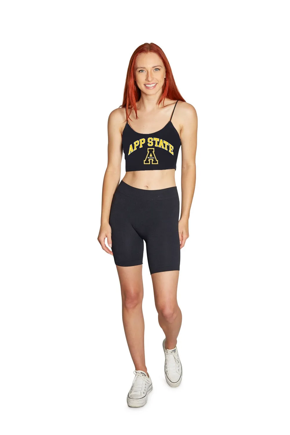 App State Black Spaghetti Tank