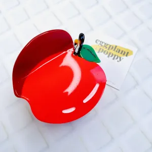 Apple Hair Clip