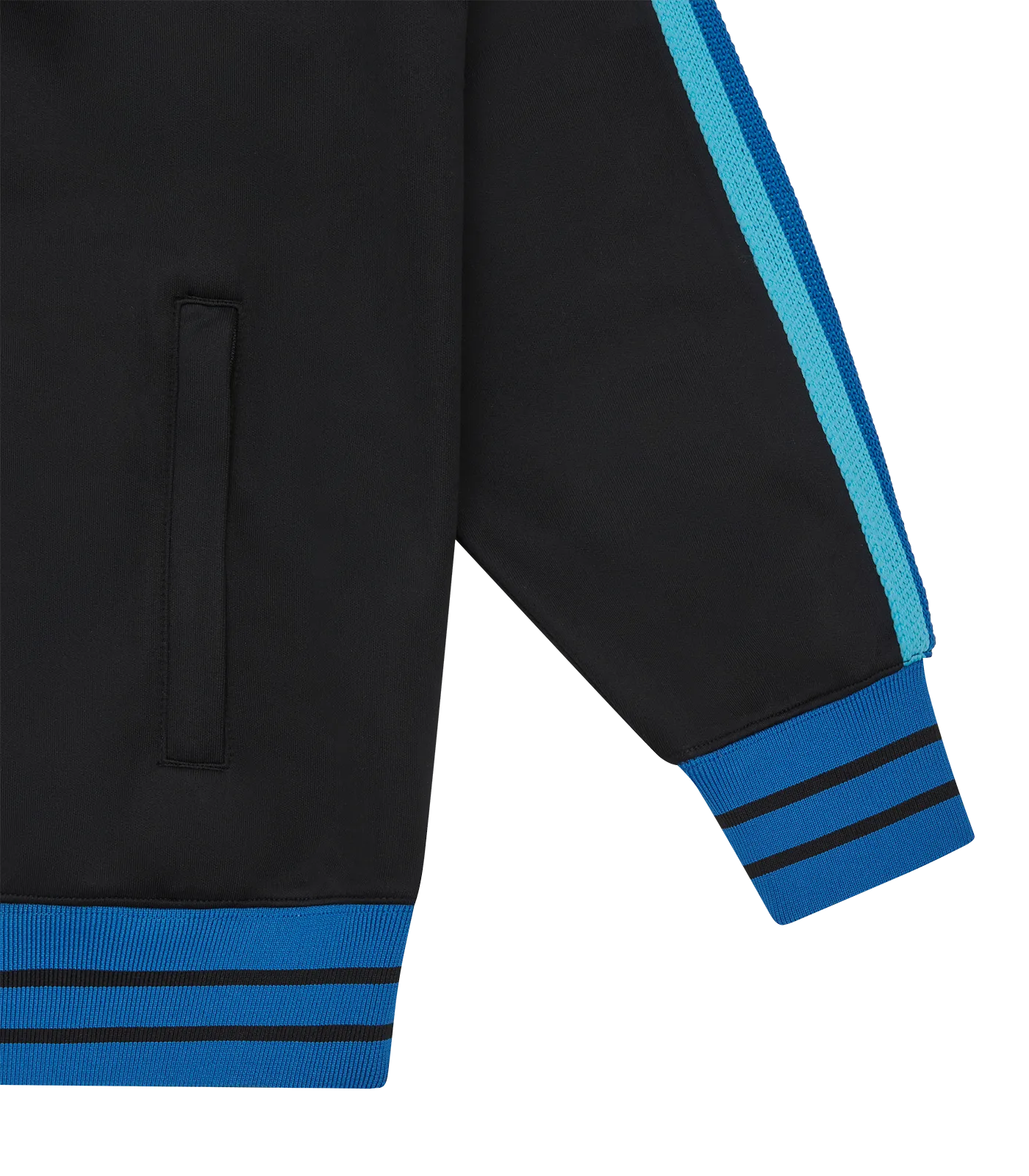 ASTRO ZIP THROUGH TRACK TOP - BLACK