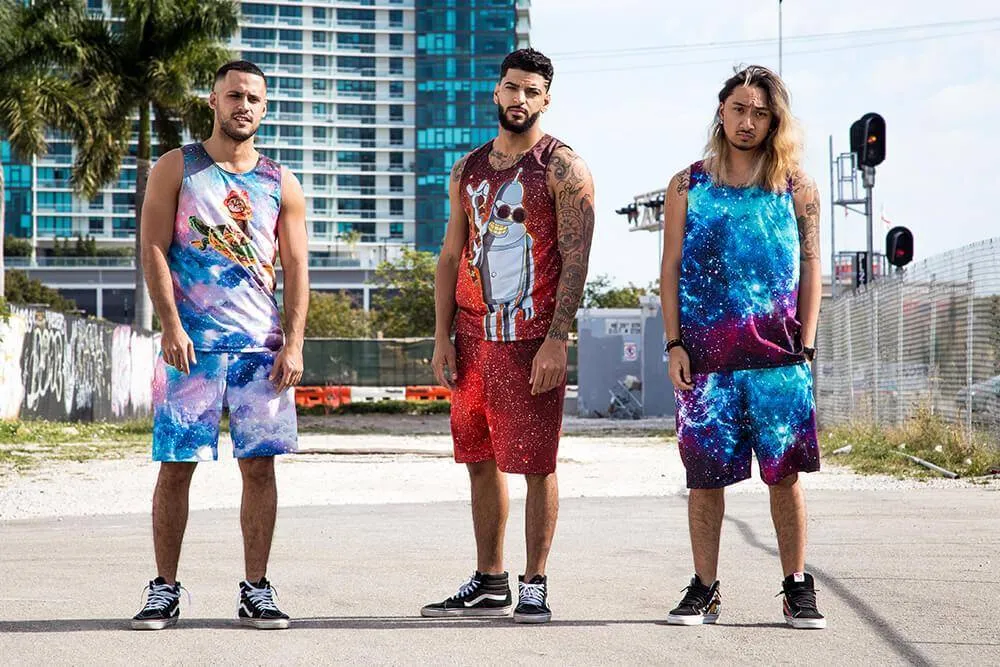Astronaut Force Tank and Shorts Rave Outfit