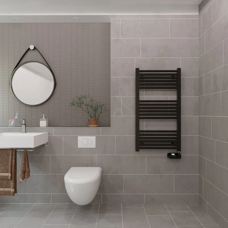ATC RFTR920BL Pacific RF Smart Heated Towel Radiator Black 450W 0.45kW